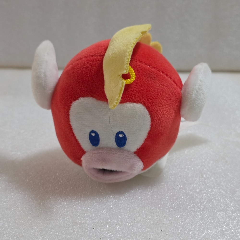 Nintendo Super Mario Kart Cheep Cheep Plush 2024 Good Stuff Toy 5in Red Fish
